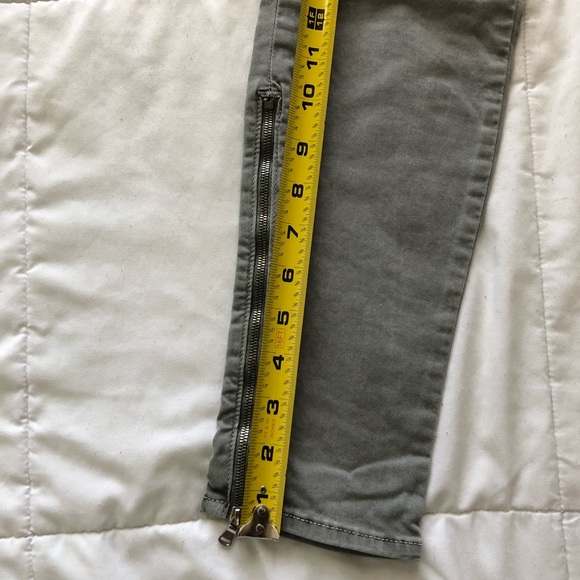 EUC J Brand Kassidy Vintage Olive Zipper Skinny - Picture 12 of 15